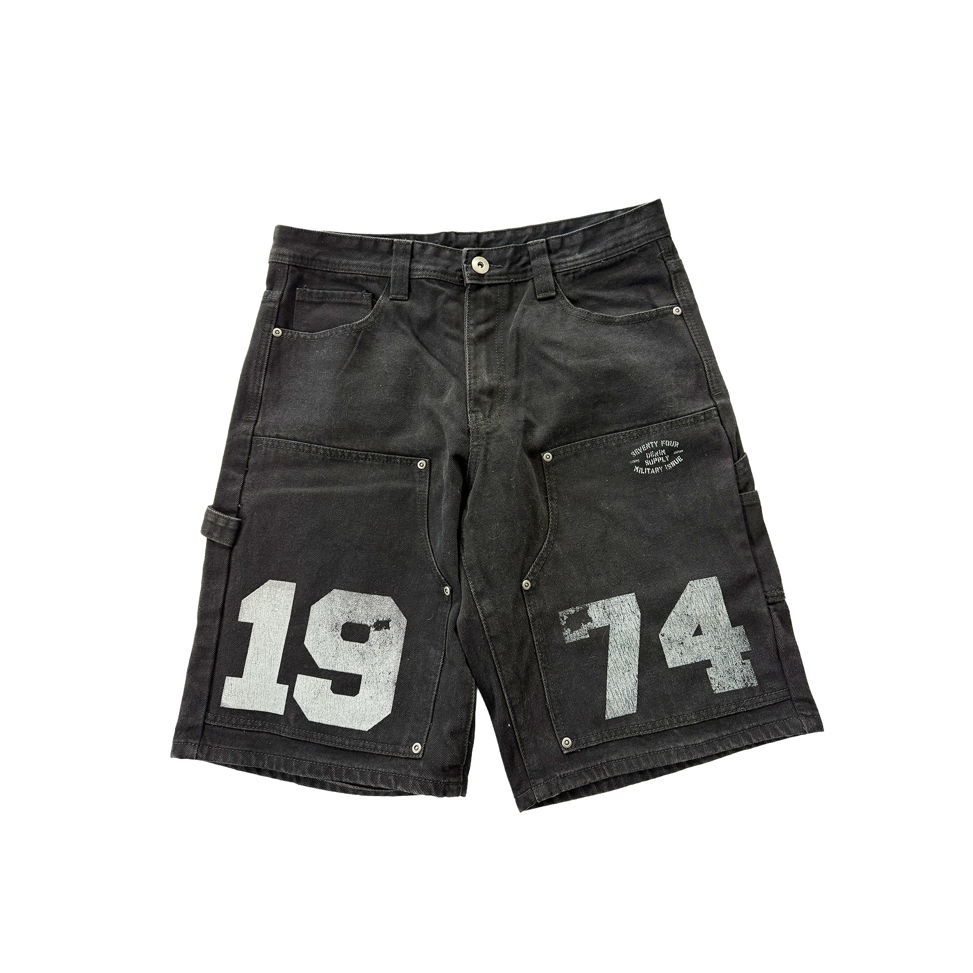 Black Jeans Co Jorts