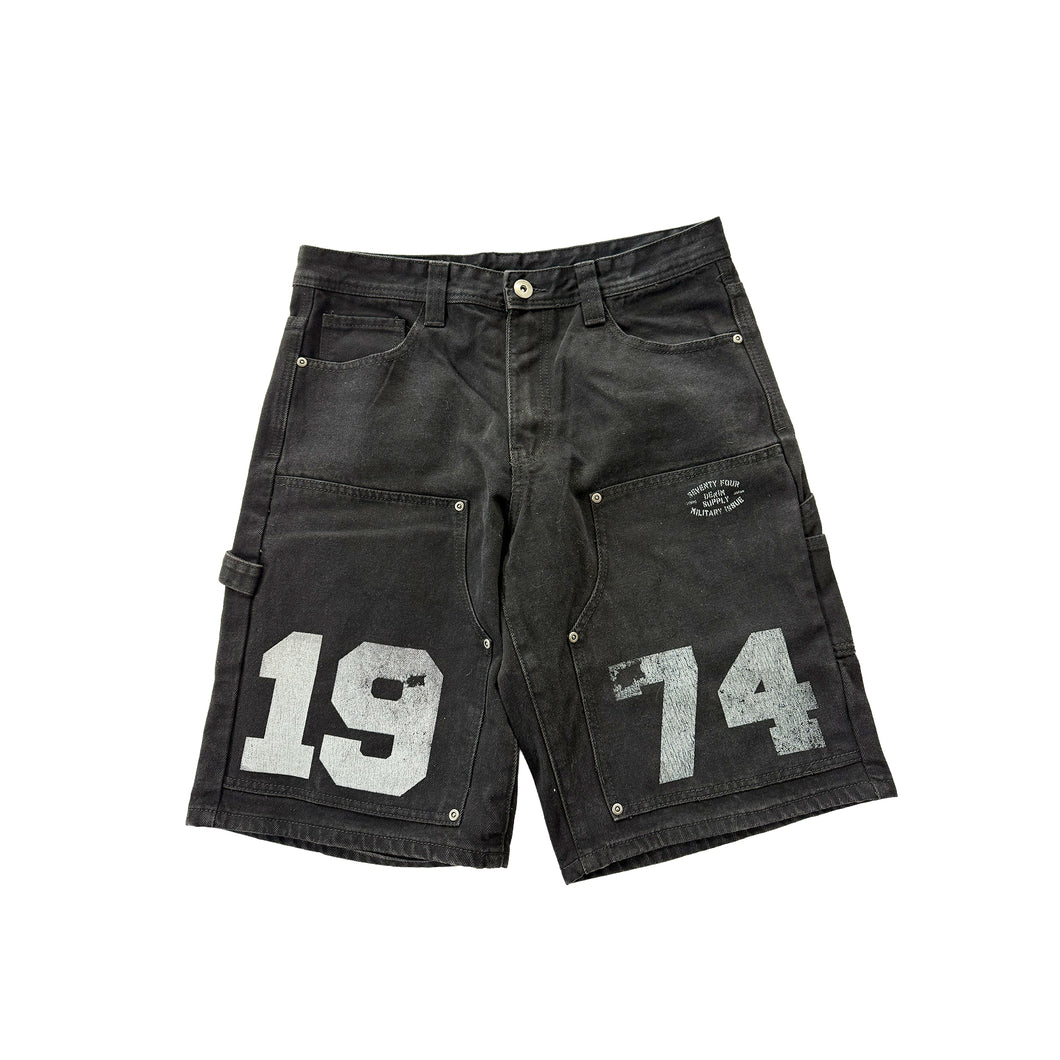 Black Jeans Co Jorts